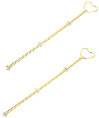 MAGICLULU 2 Juegos Soporte para Pinchos Cake Stand Portameriendas Bocadillos De Frutas Soporte Decorativo para Pasteles Suministros para Fiestas Soporte para Frutas Planchar 2 Piezas * 2