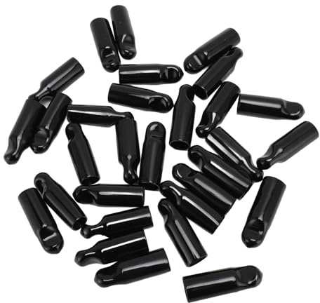 KIMISS Beer Nozzle Covers 30pcs Draft Beer Tap Covers, Tap Caps Faucet Kit Rubber Silicone Faucet Kegging Tools Nipple Hygienic for Standard Taps Dust Sealing Soother Nozzle