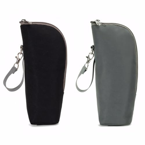 ExcellaElite 2 Pcs Insulated Baby Bottle Bags, Portable Baby Bottle Bag, Heat Preservation and Cold Preservation, Breastmilk Storage Warmer Bag for Backpacks, Strollers, Travel and Outdoor Activities