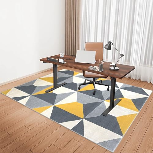 Tappetino per sedia resistente per pavimenti duri, protezione antiscivolo per pavimenti in legno duro per sedie a rotelle, grande per superfici in parquet e laminato