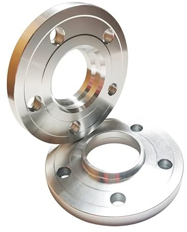 Auto Distanziali Distanziatore Per Adattatori Ruota In Alluminio Forgiato 2 Pezzi Per Distanziale Ruota Per Benz 5x112 Cb 66,6 Mm Allargatore Cerchione(Argento,15mm)