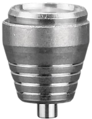 kowaku Metal Nozzle Modification Modeling Hobby Artifact Upgrades Mini Spray Nozzle Building Accessories Premium Easy Installation, Silver 6mmx7.5mm