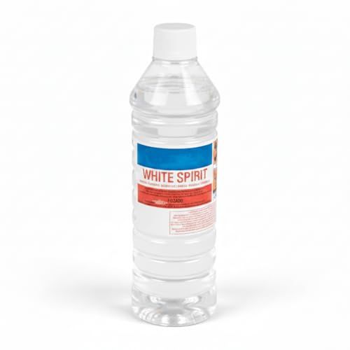 KasaBona White Spirit Multi-Purpose Paint Thinner Paint Solvent for Stripping Paint & Cleaning Paint Brushes Stain Remover Oil Based Paint Cleaner (750ml)