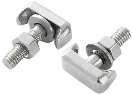 NITAGO 2 Piezas de Pernos en T para Terminales de Batería M6*22mm para Uso en Vehículos. de Conexión de Batería.