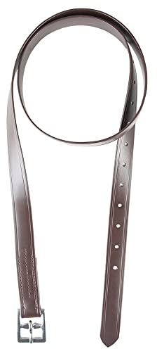 PFIFF 102695 Steigbügelriemen, Riemen Steigbügel, Synthetik Braun 120 cm