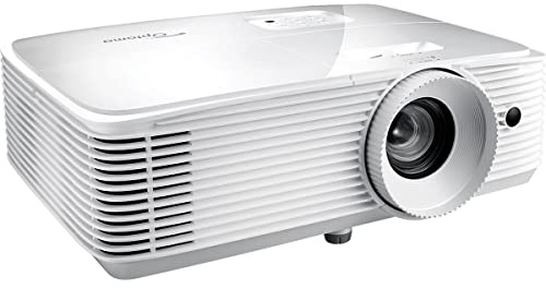 Optoma HD39HDR High Brightness HDR Home Theater Projector | 120Hz Refresh Rate | 4000 lumens | Fast 8.4ms Response time with 120Hz | Easy Setup with 1.3X Zoom | 4K Input | Quiet Operation 26dB