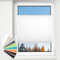 HOMEDEMO Plissee Klemmfix ohne Bohren Jalousien, Weiß, 90x120cm(BxH), Plisseerollo Fensterrollo mit Klemmträger, Faltrollo Klemmrollo Sicht-und Sonnenschutz Rollos für Fenster & Tür