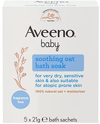 Aveno® Baby Beruhigendes Haferbad Soak 5 x 21 g Beutel