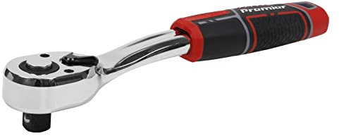 Sealey Premier AK8939 - Chiave a cricchetto con attacco a testa pera da 1/2 Sq Drive con ribaltamento ribaltabile