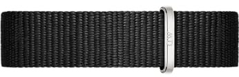 Daniel Wellington Damen-Uhrenarmbänder One Size Schwarz, Silber 32021021