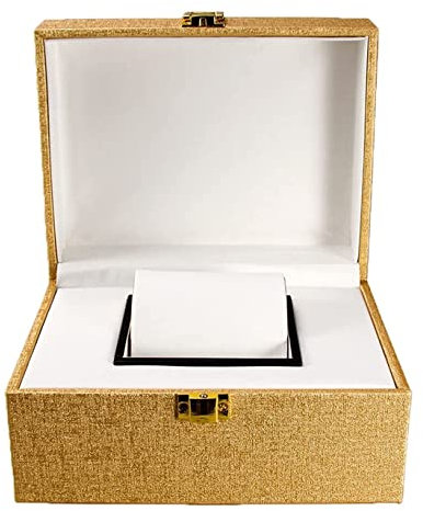 PIPONS Uhrenbox Uhren-Display-Organizer Mit Einzelschlitz, PU-Leder, Uhrenbox, Schmuck-Organizer, Armbanduhrenhalter, Vitrine Display-Organizer