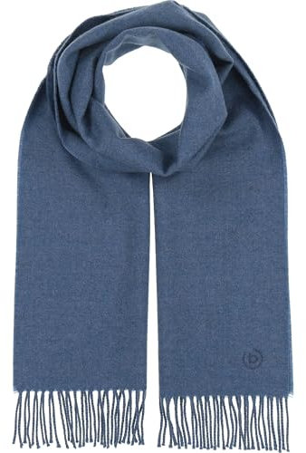 bugatti Herren Schal einfarbig - 33 x 180 cm - Winterschal aus 100% Wolle