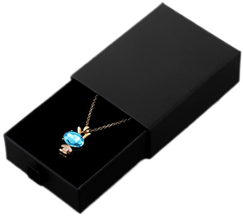 Scatola Regalo Piccola, 7X9X3cm, Scatola Regalo con Coperchio,Semplice e Pratico, Sobrio e Unico, Molto Adatto per la conservazione dei Gioielli