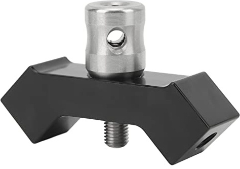 plplaaoo Support de stabilisateur d'arc en V en Alliage d'aluminium Durable, connecteur de Tige d'équilibre pour Arc Classique à 40 degrés pour Accessoires de Chasse, Noir 7,7x2cm avec
