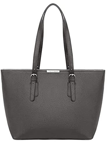 David Jones - Damen Shopper Handtasche - Große Schultertasche Tote Bag PU Leder - Tasche Büro Schule Uni Einkauf Shopping Reise - Alltag Tragetasche Frau - Arbeitstasche A4 Laptop Elegant