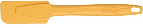 Original Kaiser Happy Colors Teigschaber Silikon klein 22,5 cm, 100% Silikon, Metallkern, spülmaschinengeeignet, hitzebeständig, Silikonschaber, exciting orange