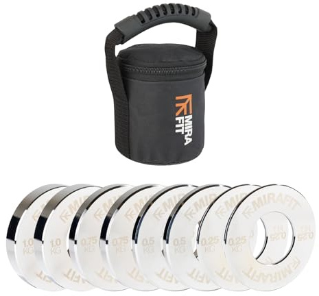 Mirafit Olympic Fractional Weight Plate Set