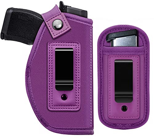 ZZY Universal IWB Concealed Carry Gun Holster for Glock 17 19 26 27 43 S&W