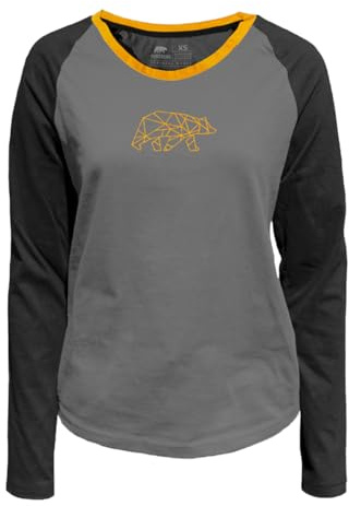 FORSBERG Longsleeve Damen Shirt Langarm zweifarbig mit Logo