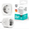 FOREVER Presa Intelligente Wi-Fi – Presa WiFi Smart Life 2,4GHz 16A – Compatibile con Alexa & Google Home – Presa Temporizzata Programmabile per Casa Smart – Controllo Vocale – Presa Smart