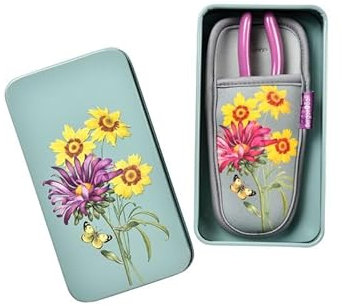Burgon & Ball RHS Gift Pruner and Holster Set Asteraceae