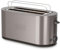 Black+Decker - Grille-Pain Extra Large 1500W | Fentes grandes 260x42mm | 7 Niveaux de Brunissage | 6 Bandes de Mica Incandescent | 3 Fonction Intégrées | Support Pliable pour Viennoiseries