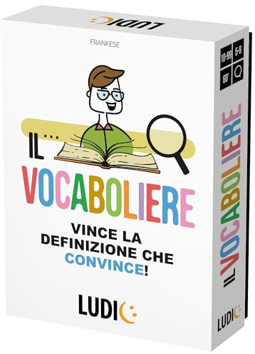 LUDIC - Deduco - Logikspelet, dialektik och korsbedrägerier - sällskapsspel 4–10 spelare, 12+ år, ett logiskt tänkande spel för hela familjen - Tillverkad i Italien | IT61039
