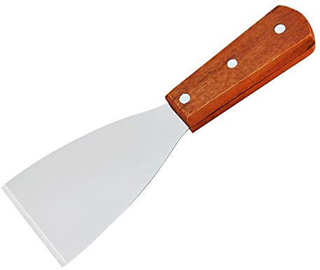 Pizza Shovel Stainless Steel Spatulas Dough Cutter Spatula Potato Knife Steak Shovel Salad Scraper Chopper Pizza Cake (Large)