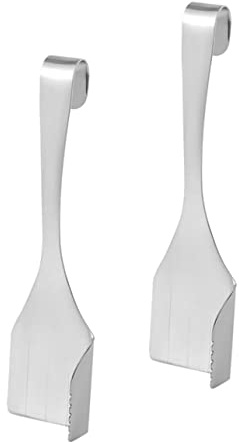 Alipis 2 pièces Couteau à Beurre Acier Inoxydable de Trancheur de Fromage Pratique et Élégant Facile à Nettoyer et Utiliser pour Cuisine et Restaurant