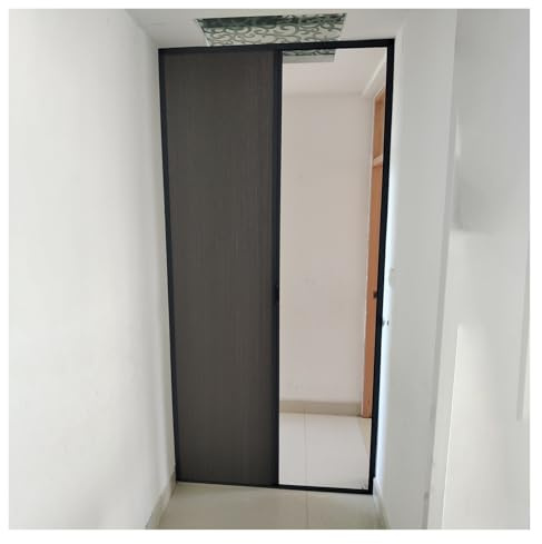 Falttüren Falttür Weiß Innen Ziehharmonika-Akkordeontüren Wabendesign - B 60 80 110 130 170 Cm, H 180 190 200 Cm - Faltbare Trenntür Für Bad/Küche(82x190cm)