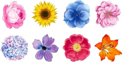 500 Stück Blumen Aufkleber Selbstklebendes Siegel Verpackungsetikett Für Notebook Journal Album Verpackung Scrapbooking Dekorativer Aufkleber