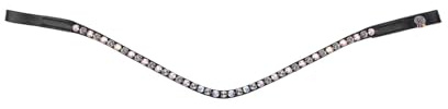 WALDHAUSEN Stirnband X-Line Glam, schwarz, Perlmutt/grau, XWB