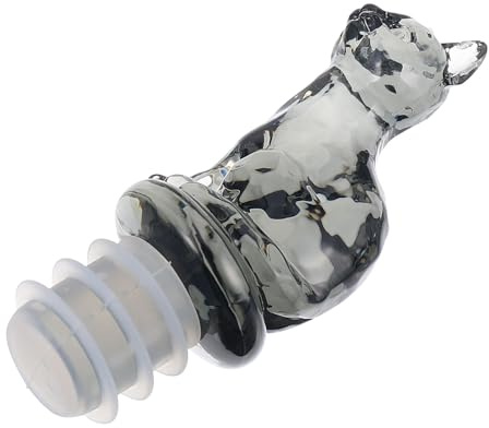 Cat Shape Silicone Wine Bottle Stopper Reusable Plug | Decorative Design, for Wine Bottle Use, Suitable for Occasions and Banquet Settings