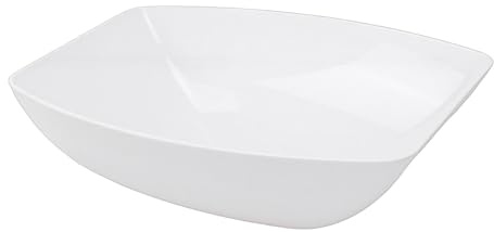 BTOSEP Lavabo da incasso in acrilico per , 40 x 30 cm, lavabo versatile per e barche, 1 unità