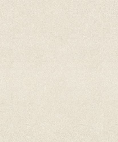 rasch Tapete 467116 aus der Kollektion Vincenza – Einfarbige Vliestapete in Creme – 10,05m x 53cm (L x B)