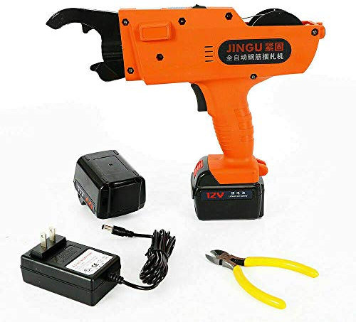 Elektrische Rebar Bindemaschine 12V Automatische Rebar Maschine 6 mm - 25 mm Handheld Building Tying Maschine Umreifung Pliers Wiederaufladbar