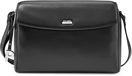 Picard Damen Schultertasche REALLY mehrfarbig aus Echtleder Klein | mit Magnetverschluss | Schultertasche | Alltag