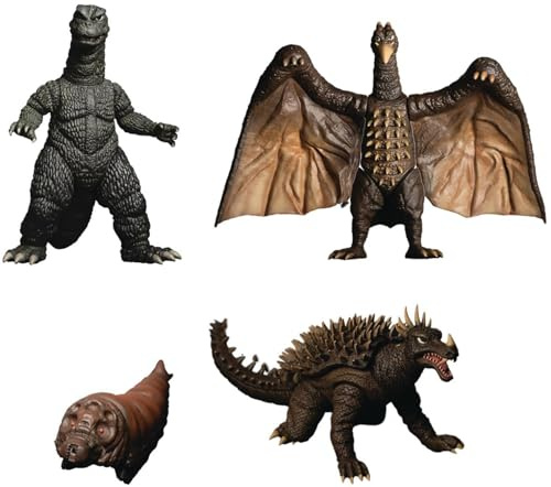 Mezco Toys Godzilla - Die Sieger Angeln – XL Deluxe Box Set Round 1 11 cm