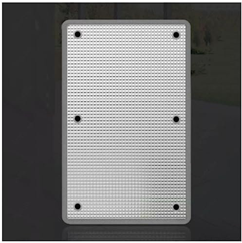 Thermokühlfolie aus Aluminiumfolie, reflektierende Sichtschutzfolie für Fenster, Sonnenschutzfolie für Wintergarten/Balkon, Blendschutzfolie für Fenstertönung, Verdunkelungsfolie, BxH-75x150