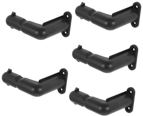 IMIKEYA 5pcs Vacuum Wall-mounted Holder Made of Plastic Easy to Install for Flexible Vacuum Cleaner Sweeper