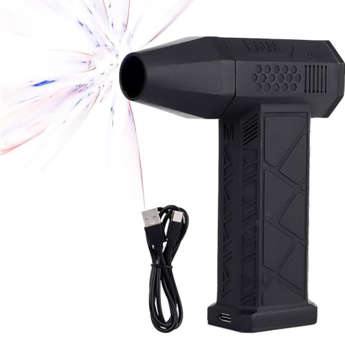 Ac-27 Air Duster, 2025 New Air Duster Ac-27, Compressed Air Duster-150000rpm Electric Air Duster, Compressed Air Duster, 3-Speed Adjustable Electric Air Blower, PC Cleaner Air Blower for Autos (Black)