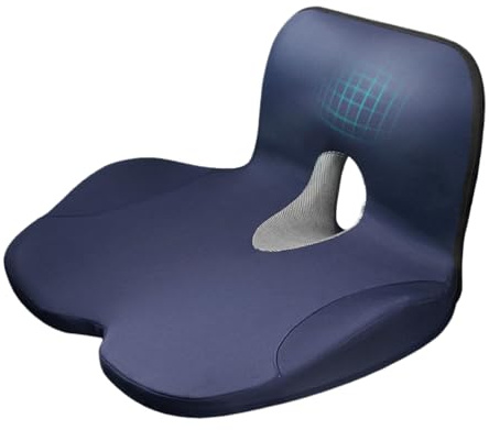 Mppchhn Coussin De Siège Auto,Coussin Lombaire Ergonomique pour Chaise De Bureau | Soutien Lombaire Anti-Dérapant Et Aéré pour Conducteurs Adultes Et Positions Assises Prolongées