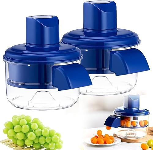 Electric Garlic Peeler, 2025 New Grape Peeling Machine, Automatic Peeling Machine for Small Fruit, Garlic Peeler Skin Remover Tool for Kitchen Gadgets (2 PCS)