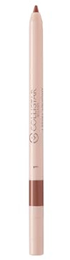 Collistar Twist Design Matita Labbra Automatica, Lunga Durata, Waterproof, No Transfer, Texture Cremosa e Sfumabile, Finish Soft-Matte con Temperino Integrato, N 1 - Naturale