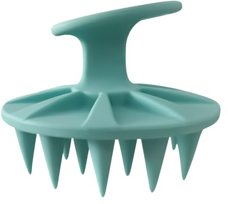 Cepillo Masajeador para el Cuero Cabelludo Cómodo de Silicona Impermeable