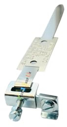 Earth Clamp Earth Silver Clamp Strap Electrical Cable Wire Bonding Radiator Water Gas Pipe Adjustable Internal Earth Clamp Silver 14mm - 135mm Earth Bonding Straps Clamp - 1 clamp