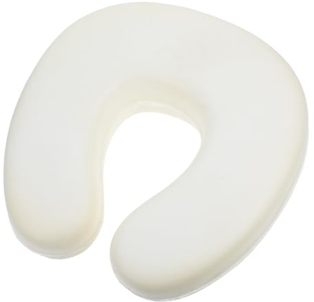 HOMSFOU Cuscino per Viso in Memory Foam Ergonomico Morbido e Traspirante Foro Centrale per Lettini Estetici Adatto a Massaggi e Relax in Centri Spa