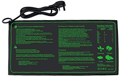 Hyindoor Seedling Heat Mat Heated Propagator Durable Waterproof Seedling Heating Pad for Winter Hydroponic Indoor Seedling Germination 10x 20.75(25 * 52cm)