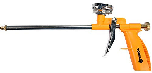 VOREL Schaumpistole für Bauschaum | robust | für die schnelle und professionelle Verarbeitung von Polyurethanschaum