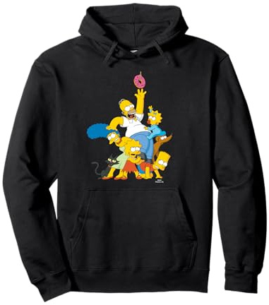The Simpsons Family Donut Reach Sudadera con Capucha